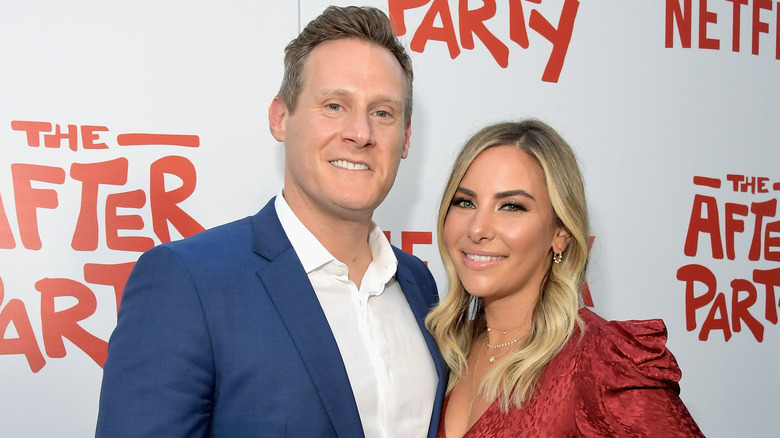 Trevor Engleson and Tracey Kurland smiling broadly