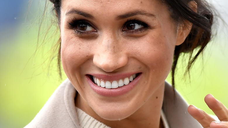 Meghan Markle brown eyes