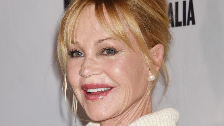 Melanie Griffith smiling