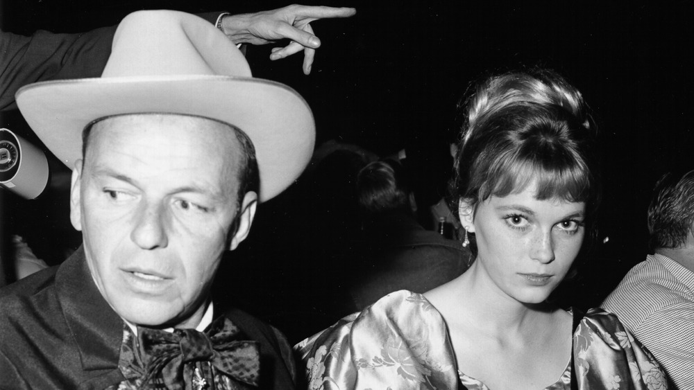 Frank Sinatra and Mia Farrow in 1965