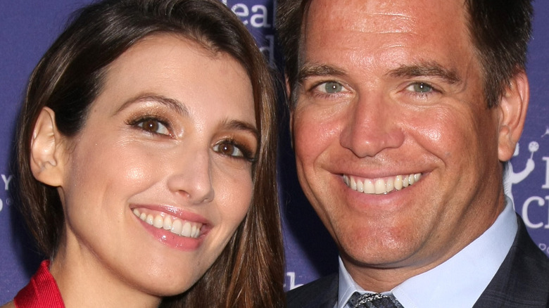 Bojana Jankovic and Michael Weatherly smiling