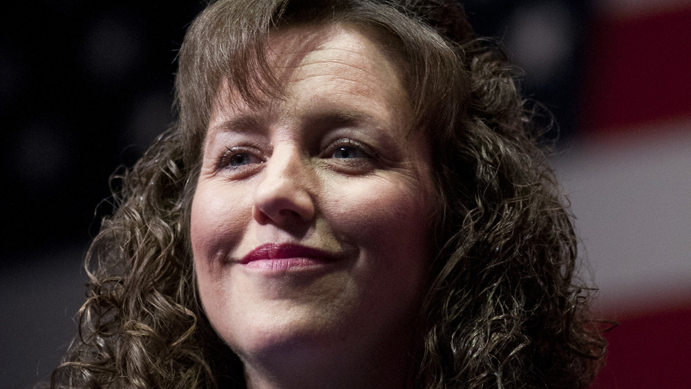 Michelle Duggar smirking