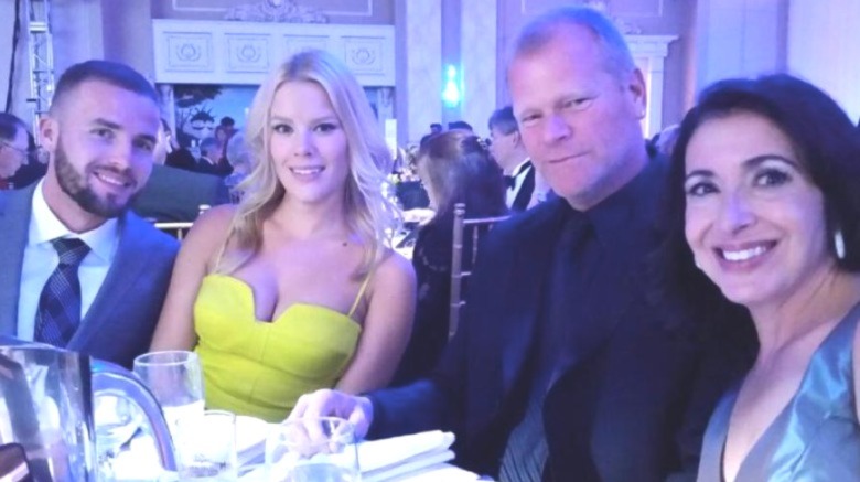Mike Holmes Twitter photo At the 2015 KaleidoscopeBall with Blake, @sherryl_holmes and Anna Zappia.