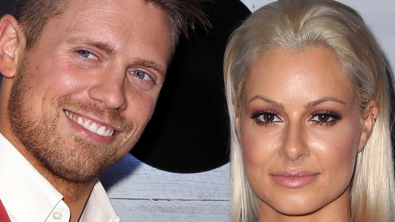 The Miz and Maryse both smiling