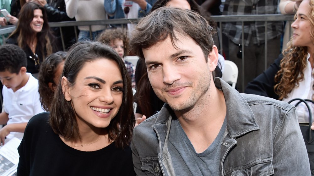 Ashton Kutcher and Mila Kunis