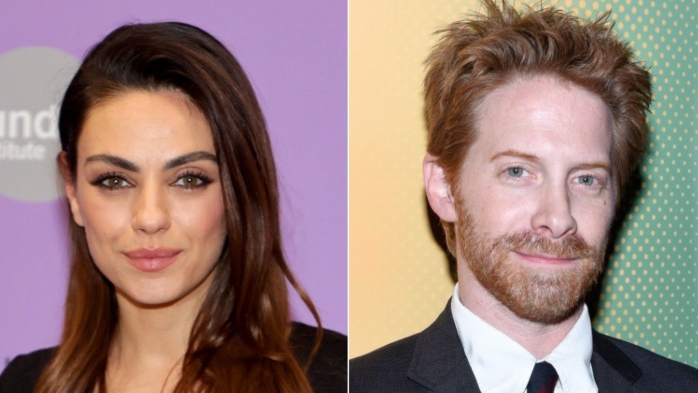 Mila Kunis and Seth Green