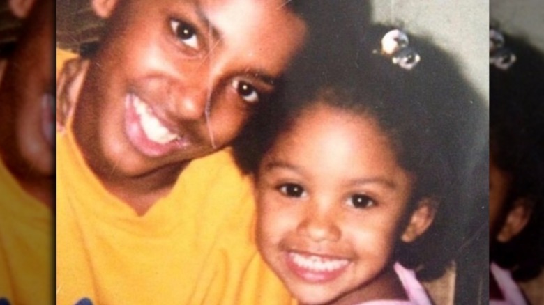 Ari Fletcher and her late brother Kyle Jamison smiling