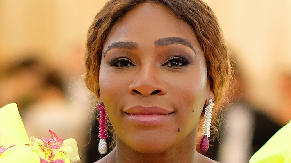 Serena Williams smiling