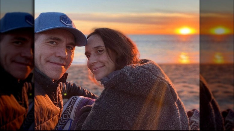 Brian and Kelly Dietzen in a selfie 