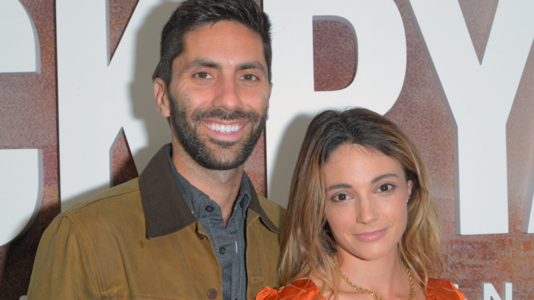  Nev Schulman and Laura Perlongo attend the Season Two Premiere of Tom Clancy's Jack Ryan