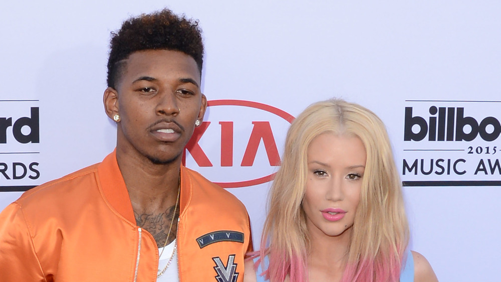 Nick Young and Iggy Azalea on the red carpet