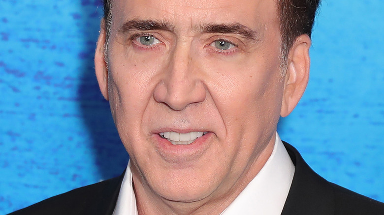 Nicolas Cage smiling