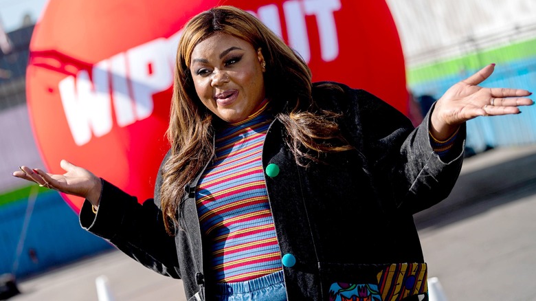 Nicole Byer at Wipeout event 