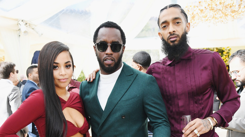 Lauren London, Diddy, Nipsey Hussle