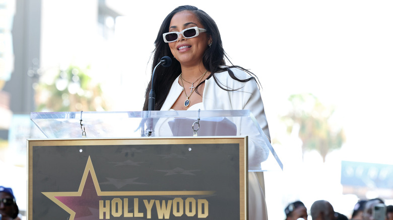 Lauren London speaking