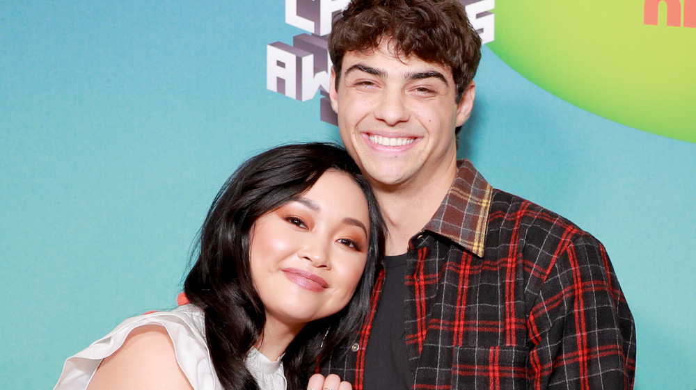 Lana Condor and Noah Centineo 
