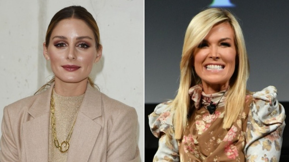 Split image of Olivia Palermo and Tinsley Mortimer