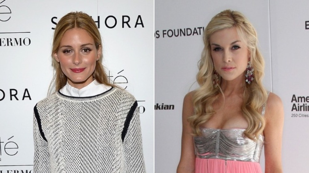Split image of Olivia Palermo and Tinsley Mortimer