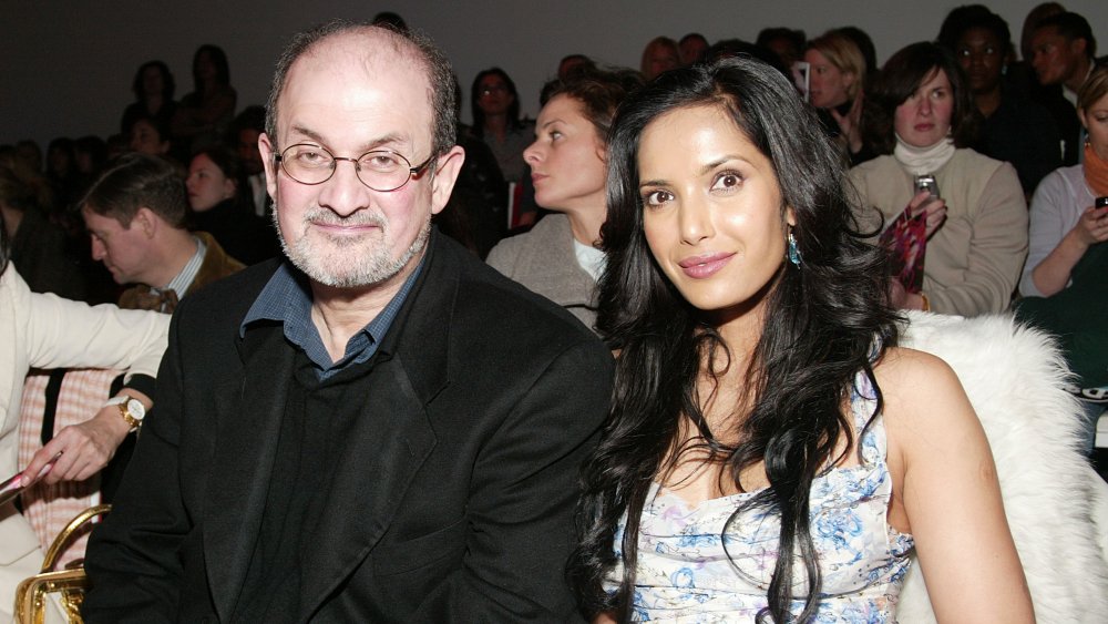 Padma Lakshmi and Salman Rushdie