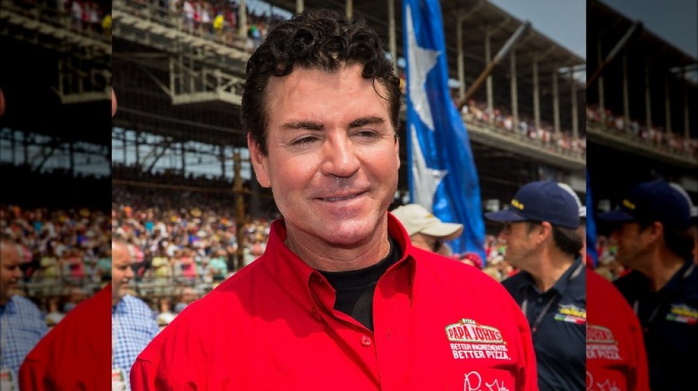 Papa John's founder and CEO John Schnatter attends the Indy 500