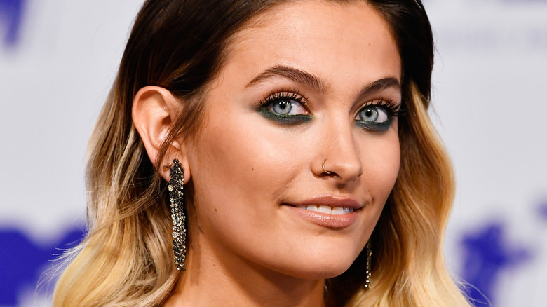 Paris Jackson smiling