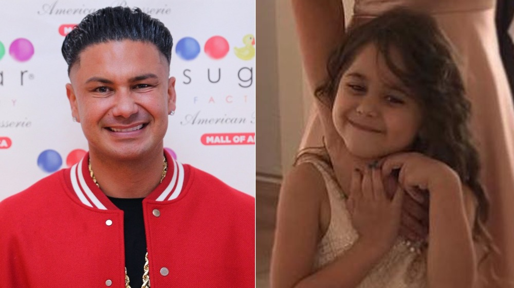 Pauly D and daughter Amabella Markert