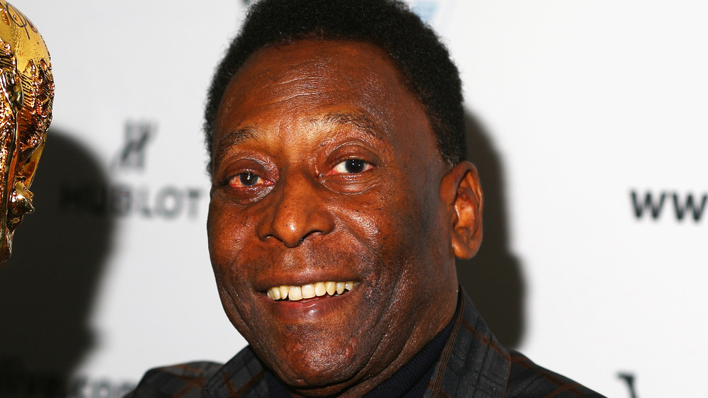 Pele smiling close-up