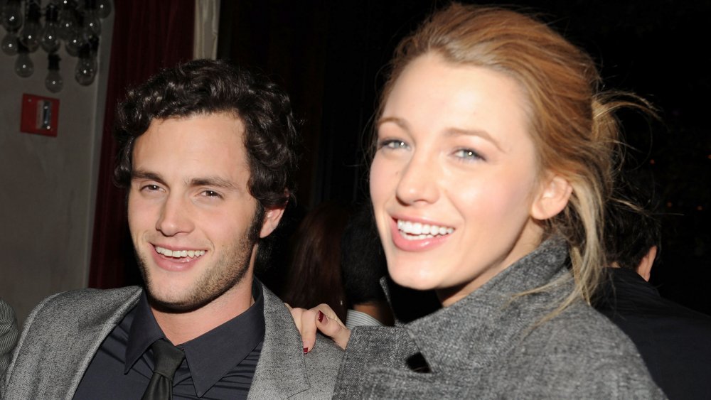 Penn Badgley and Blake Lively