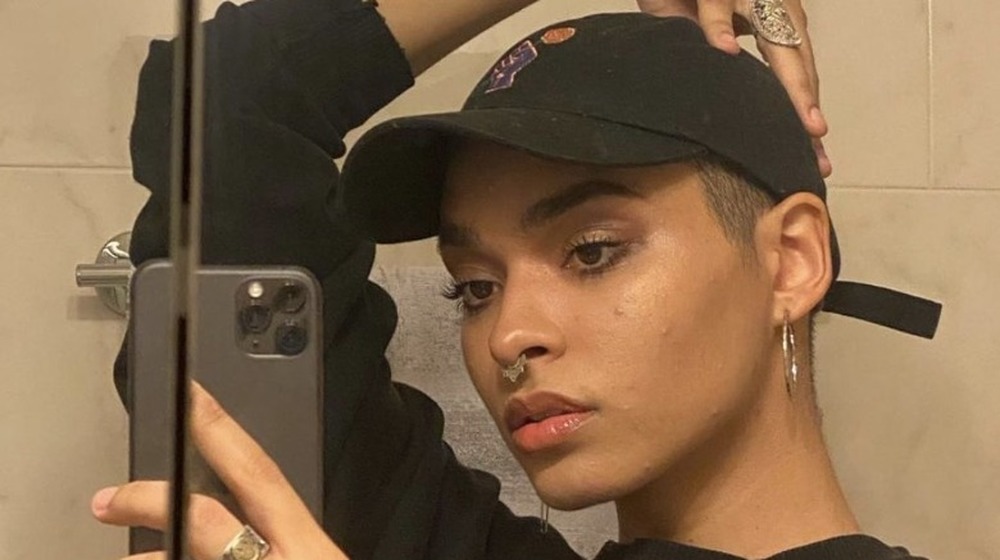 Yana Perrault posing for a selfie