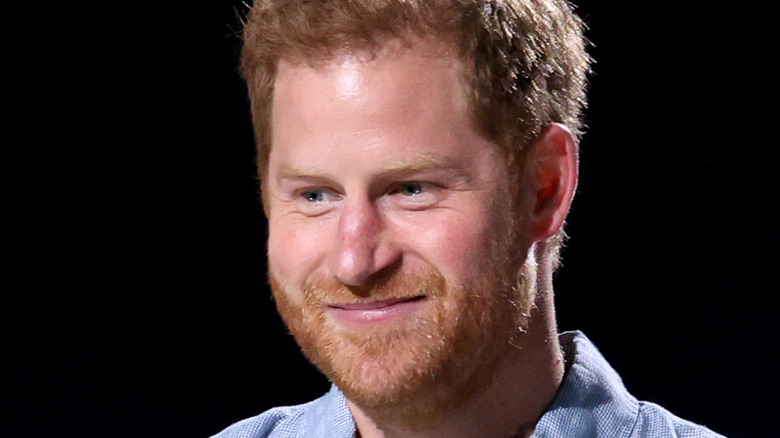 Prince Harry smiling 