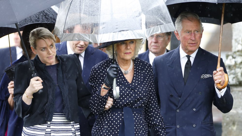 Laura Lopes with Duchess Camilla and Prince Charles