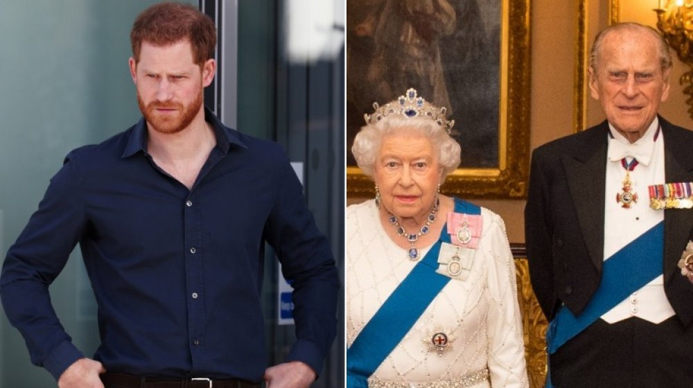 Prince Harry, Queen Elizabeth, Prince Philip