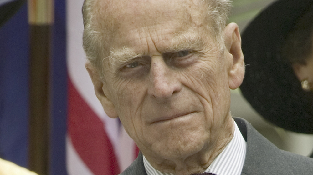 Prince Philip at an event 