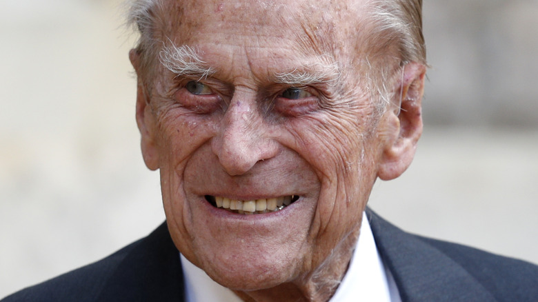 Prince Philip smiling 