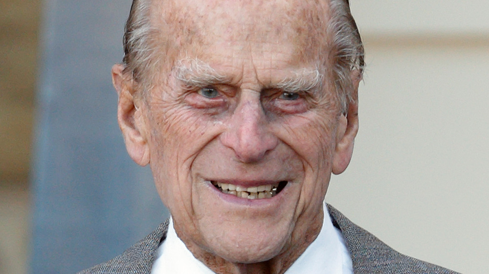 Prince Philip smiling