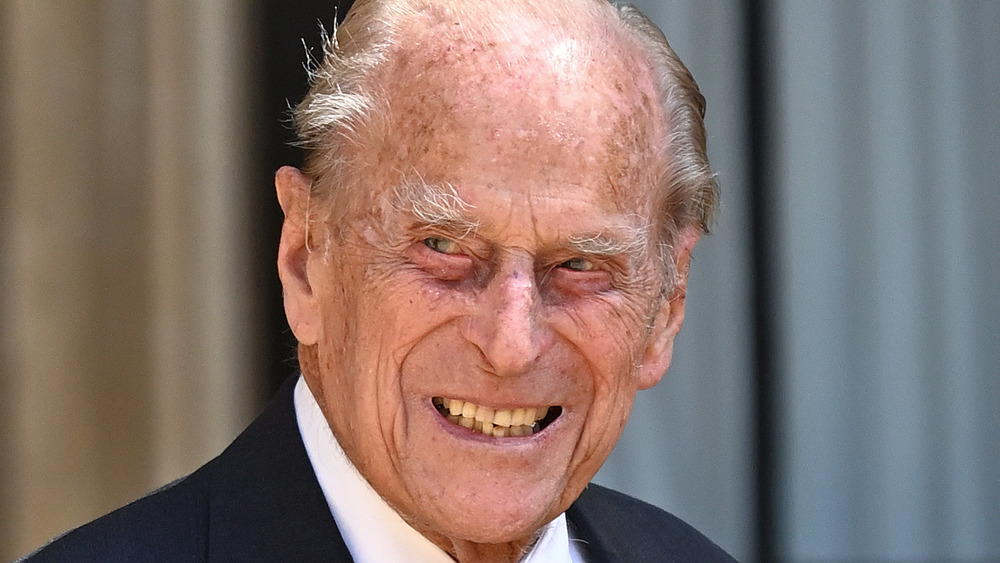 Prince Philip smiling