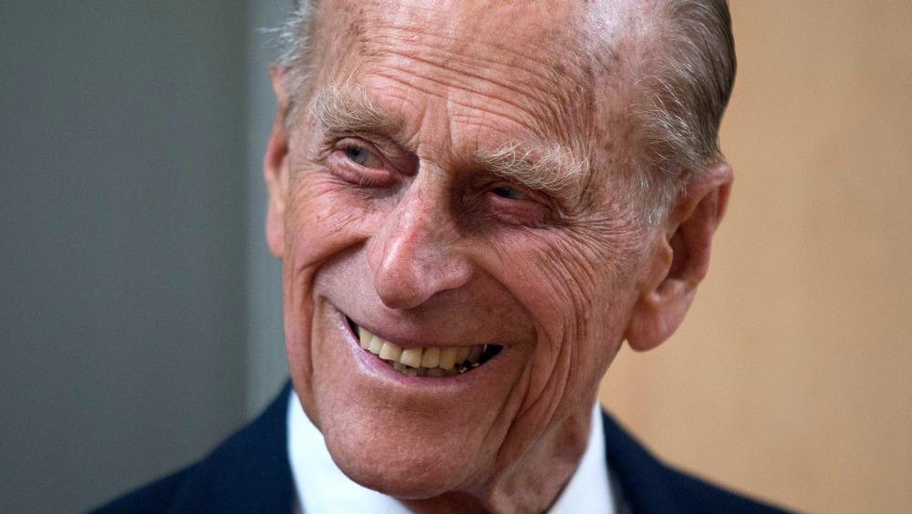 Prince Philip smiling