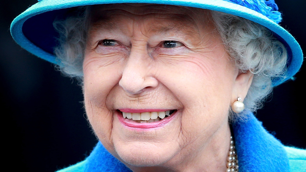 Queen Elizabeth at Tweedbank Station