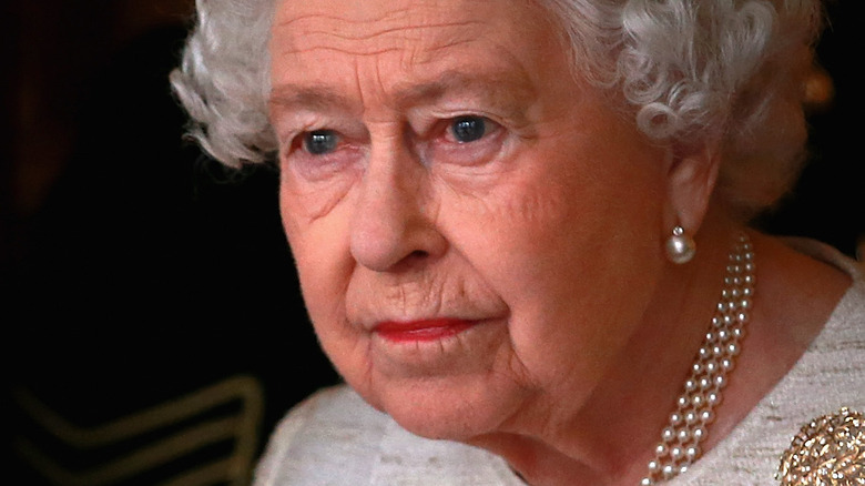 Queen Elizabeth at event 