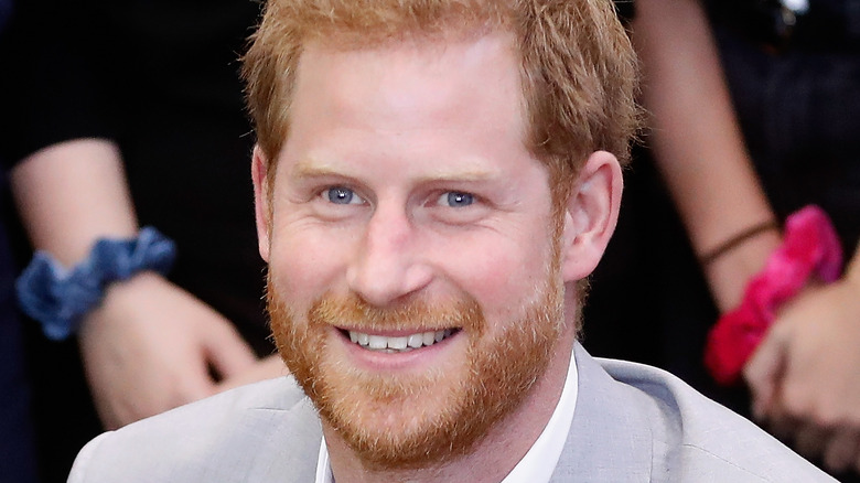 Prince Harry smiling 