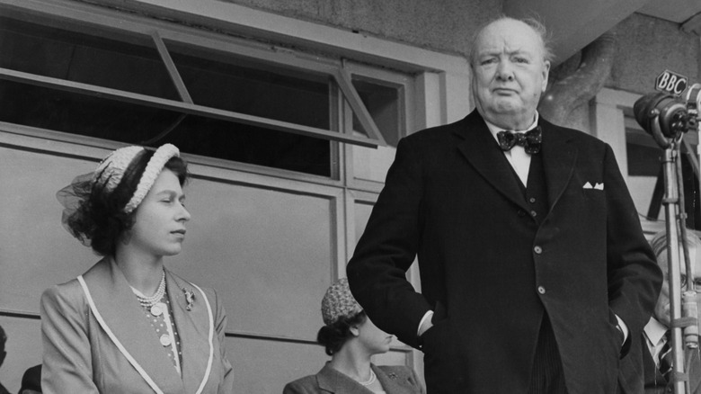 The Truth About Queen Elizabeth's Relationship With Winston Churchill