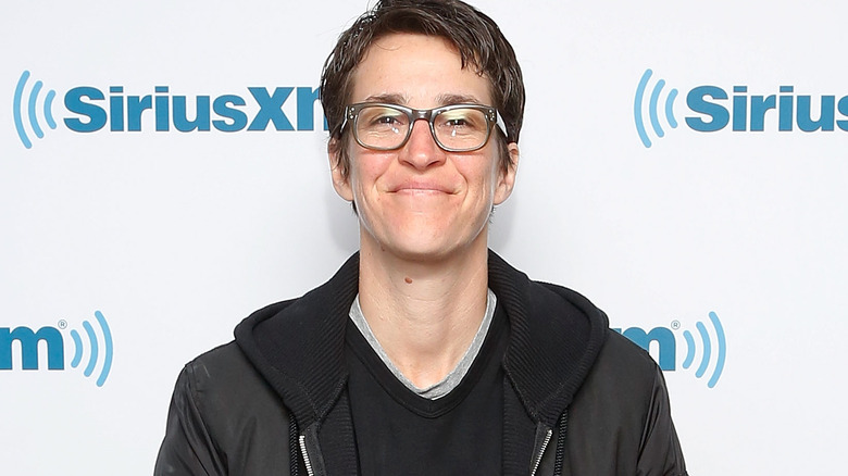 Rachel Maddow posing