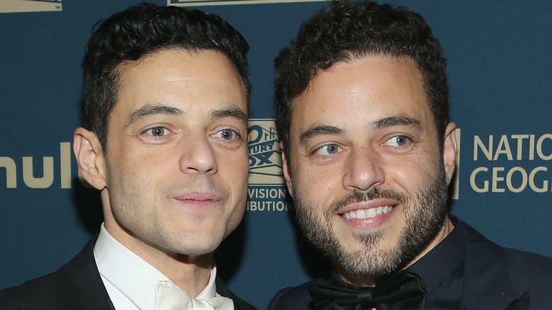 Rami and Sami at the Golden Globes