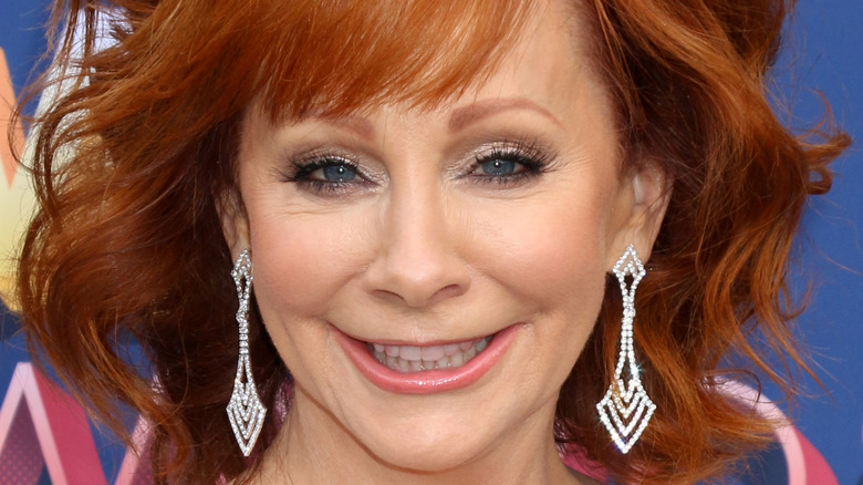 Reba McEntire smiling