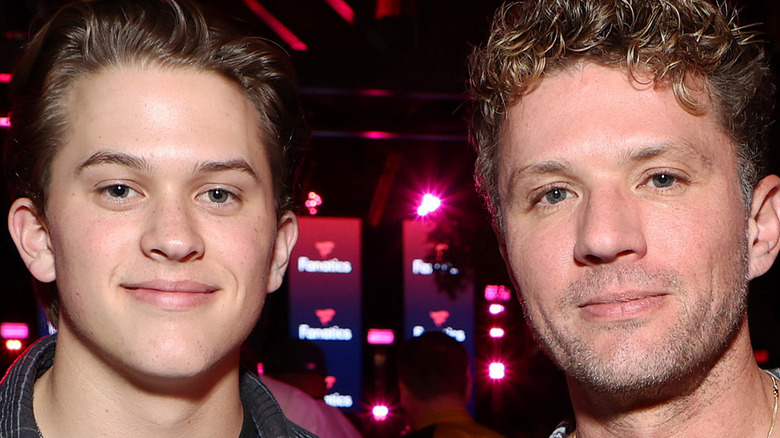 Deacon and Ryan Phillippe smiling