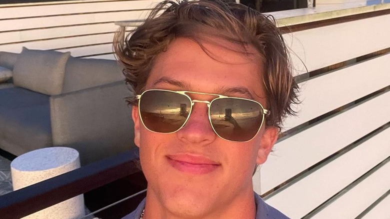 Deacon Phillippe smiling in a selfie