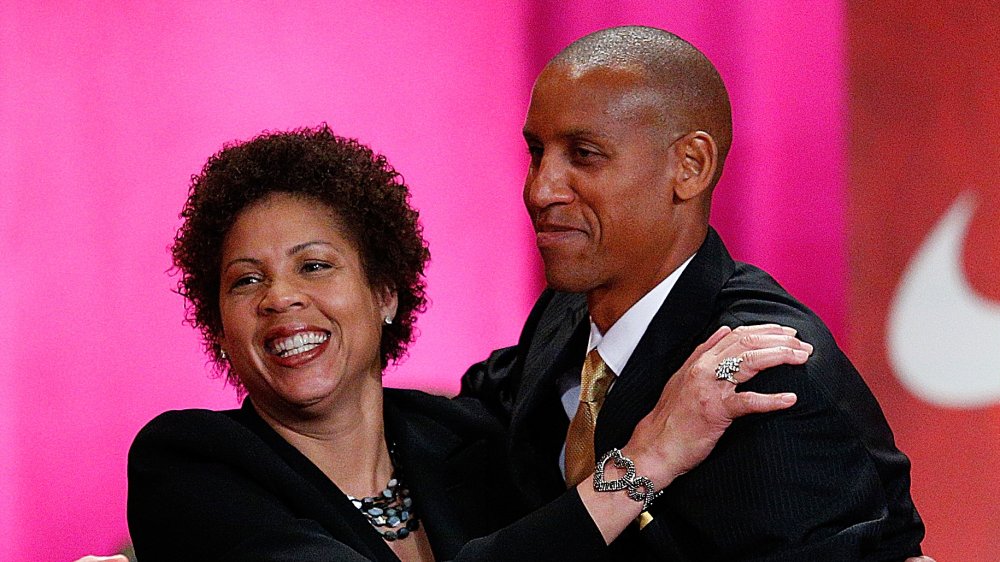 Cheryl Miller and Reggie Miller