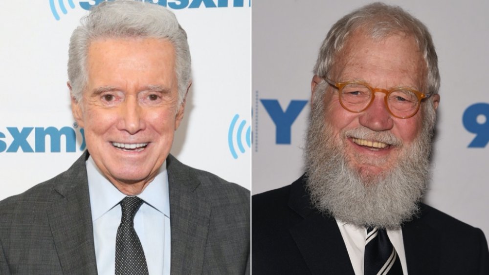 Regis Philbin; David Letterman