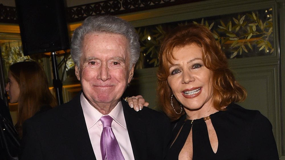 Regis Philbin and wife Joy Philbin