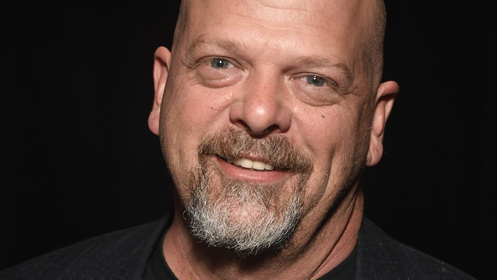 Rick Harrison, posing